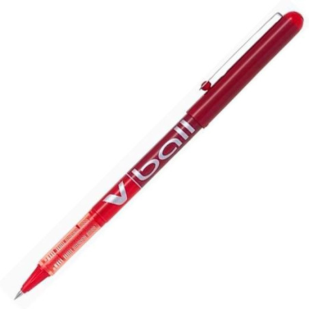 (BL-VB7-R) PILOT ROLLER TINTA LÍQUIDA V-BALL 07 ROJO