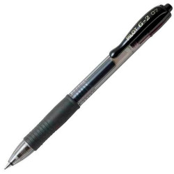 (BL-G2-7-B) PILOT BOLÍGRAFO TINTA DE GEL G-2 0.7 RETRÁCTIL NEGRO