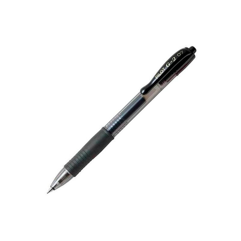 (BL-G2-7-B) PILOT BOLÍGRAFO TINTA DE GEL G-2 0.7 RETRÁCTIL NEGRO