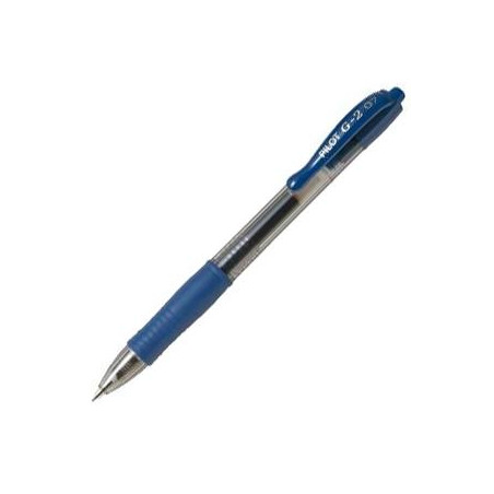(BL-G2-7-L) PILOT BOLÍGRAFO TINTA DE GEL G-2 0.7 RETRÁCTIL AZUL