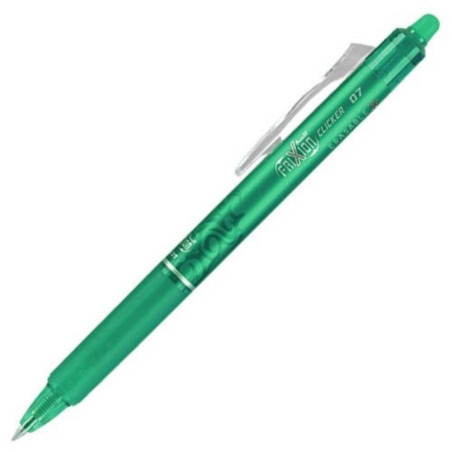(BLRT-FR7-G) PILOT BOLÍGRAFO TINTA BORRABLE FRIXION CLICKER 0.7 VERDE