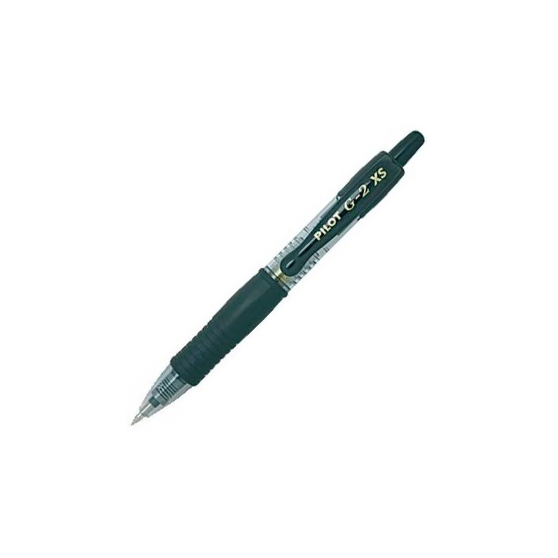 (BL-G2-XS-7-B) PILOT BOLÍGRAFO TINTA DE GEL G2 PIXIE XS RETRÁCTIL 0.7 NEGRO