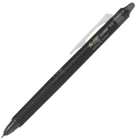 (BLRT-FRP5-B) PILOT BOLÍGRAFO TINTA BORRABLE FRIXION POINT CLICKER 0.5 NEGRO