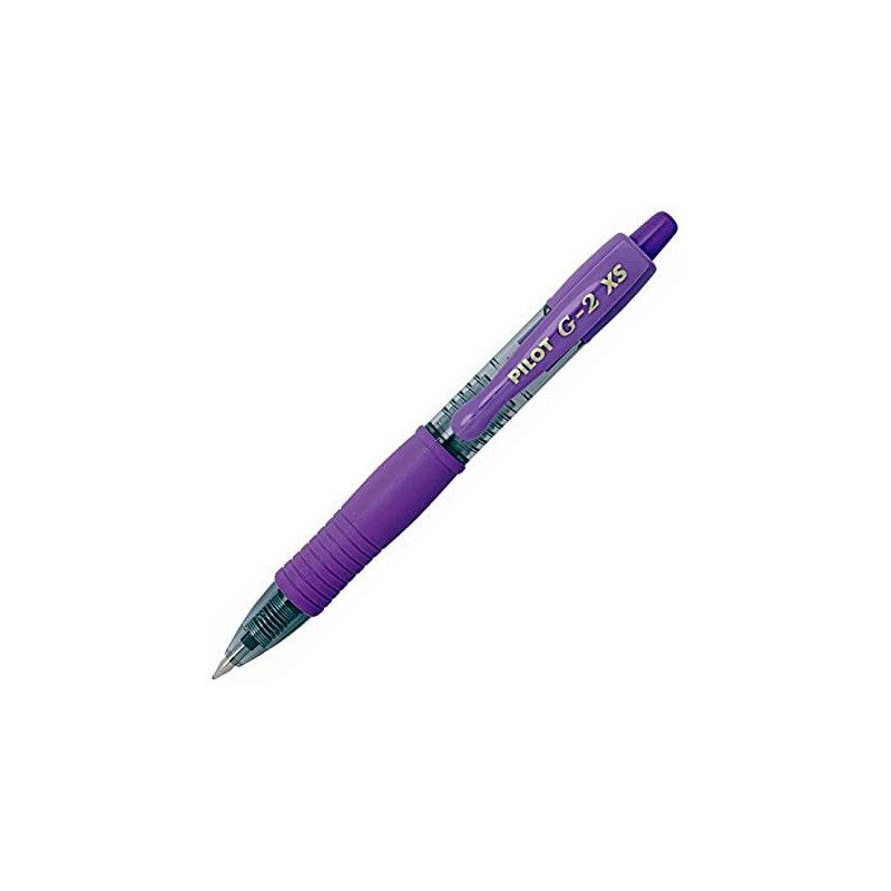 (BL-G2-XS-7-V) PILOT ROLLER TINTA DE GEL G2 PIXIE XS RETRÁCTIL 0.7 VIOLETA