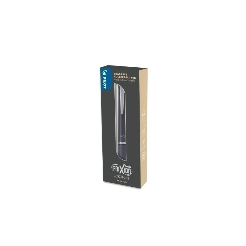 (BLRT-FRZ7-NV-B) PILOT BOLÍGRAFO TINTA BORRABLE FRIXION ZONE 0.7 GRIS ESTUCHE INDIVIDUAL