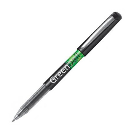 (BL-GRB7-B-BG) PILOT ROLLER TINTA LÍQUIDA GREENBALL 07 NEGRO