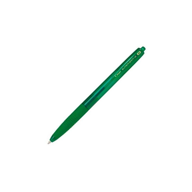 (BPGG-8R-M-G) PILOT BOLÍGRAFO SUPERGRIP G RETRÁCTIL 1.0MM VERDE