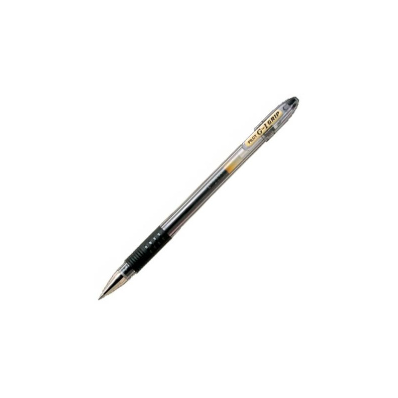 (BLGP-G1-7-B) PILOT ROLLER TINTA DE GEL G-1 GRIP 0.7 NEGRO