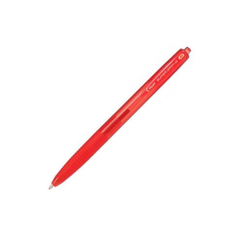 (BPGG-8R-M-R) PILOT BOLÍGRAFO SUPERGRIP G RETRÁCTIL 1.0MM ROJO