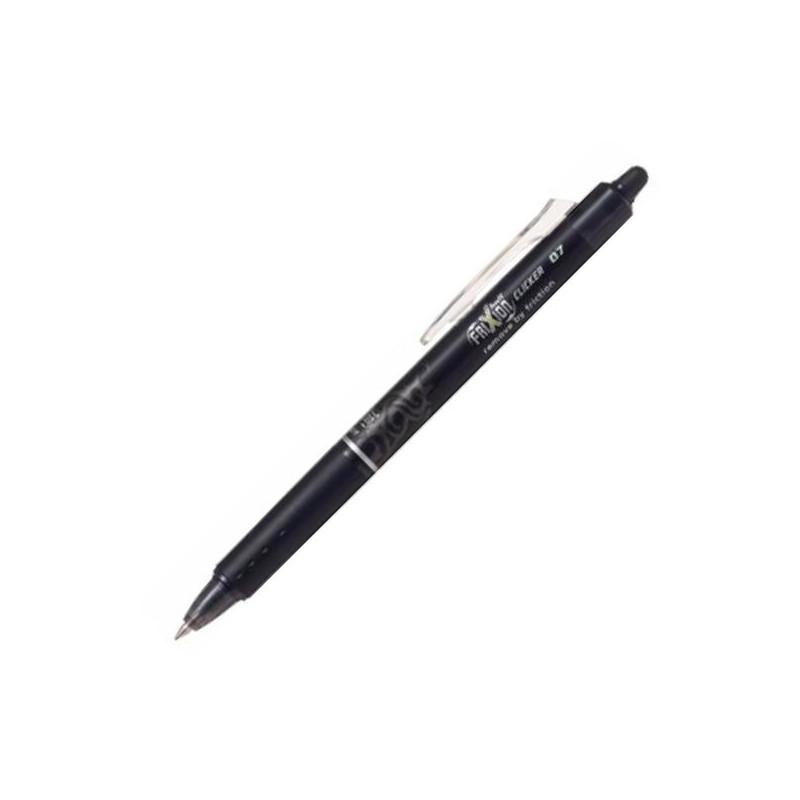 (BLRT-FR7-B) PILOT BOLÍGRAFO TINTA BORRABLE FRIXION CLICKER 0.7 NEGRO