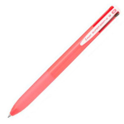 (BPKGG-35M-P) PILOT BOLÍGRAFO SUPERGRIP G 4 COLORES TINTA AZUL/ROJO/NEGRO/VERDE CUERPO ROSA CHICLE