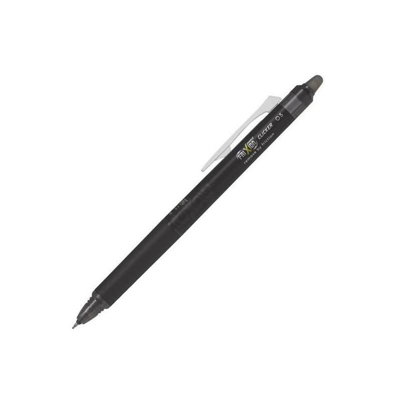 (BLRT-FRP5-B) PILOT BOLÍGRAFO TINTA BORRABLE FRIXION POINT CLICKER 0.5 NEGRO