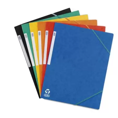 (400114319) OXFORD CARPETA DE GOMAS TOP FILE CARTULINA A4+ COLORES CLÁSICOS