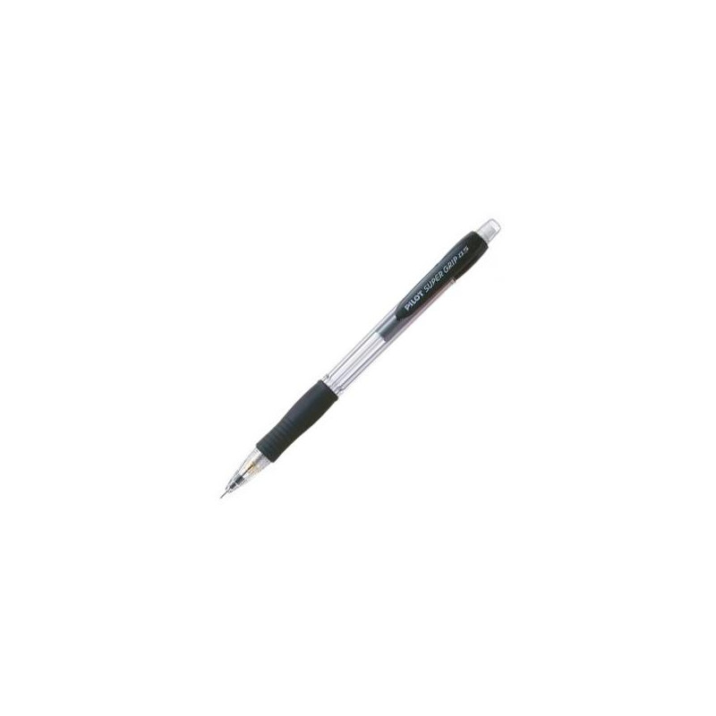 (H-185-SL-B) PILOT PORTAMINAS H-185 SUPERGRIP 0.5 CON GOMA NEGRO