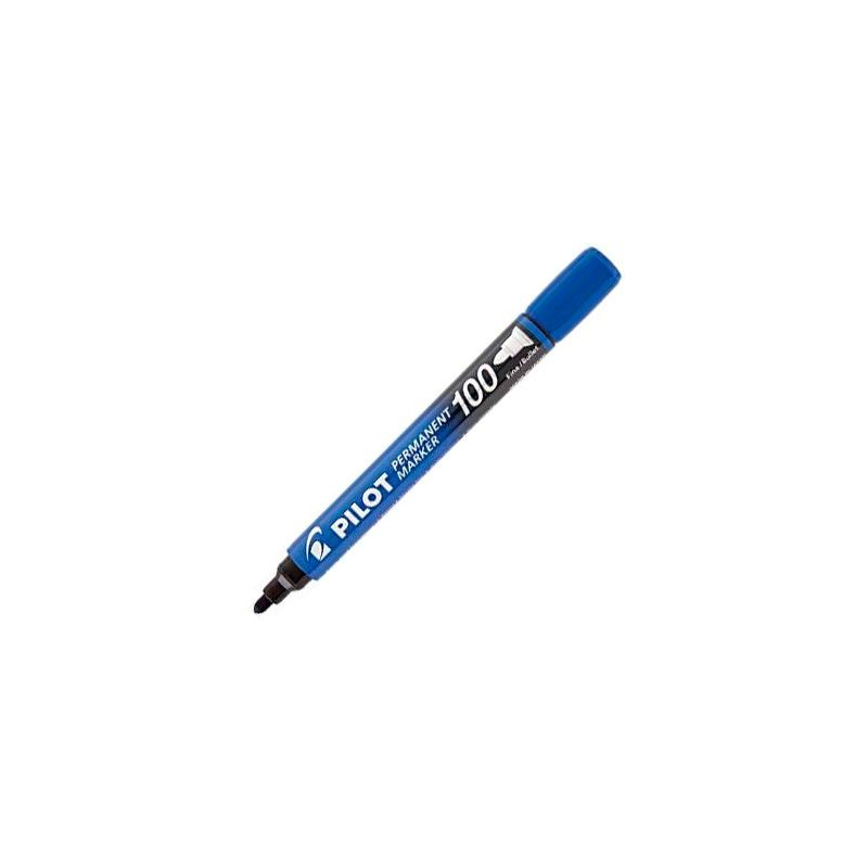 (SCA-100-L) PILOT ROTULADOR PERMANENTE SCA-100 AZUL
