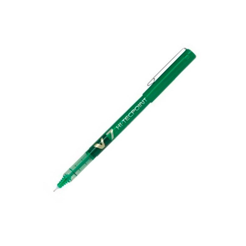 (BX-V7-G) PILOT ROLLER TINTA LÍQUIDA V-7 HI-TECPOINT VERDE