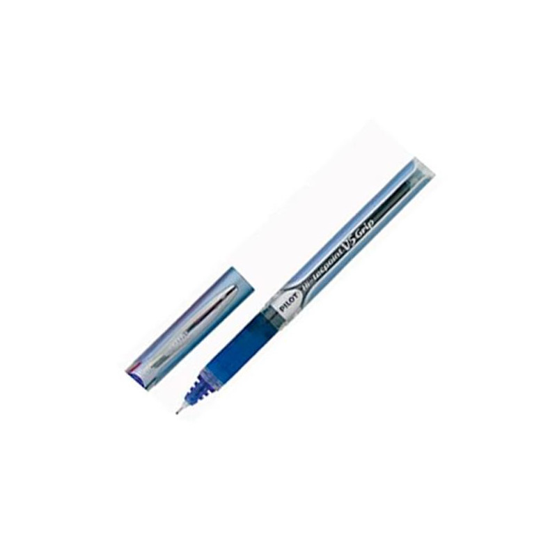 (BXGPN-V5-L) PILOT ROLLER TINTA LÍQUIDA V-5 GRIP HI-TECPOINT AZUL