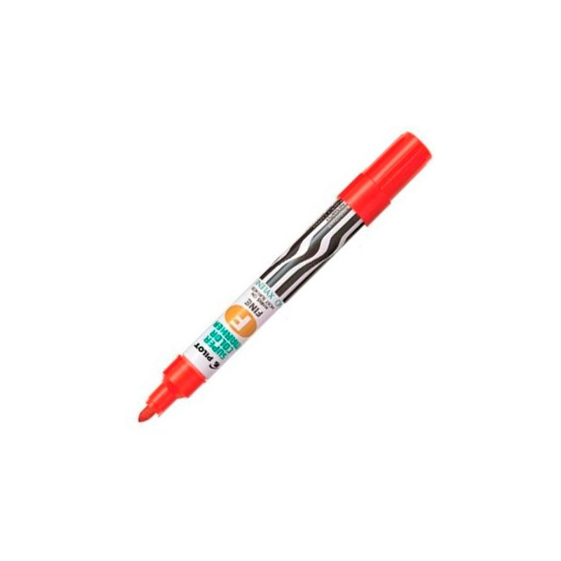 (SCA-F-R) PILOT MARCADOR PERMANENTE SCA-F RECARGABLE ROJO
