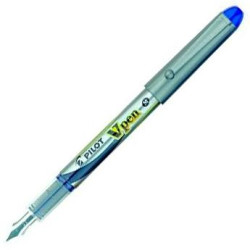 (SVP-4M-L) PILOT PLUMA DESECHABLE VPEN SILVER AZUL