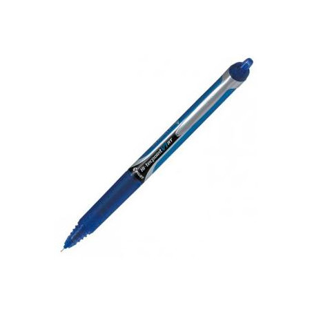 (BXRT-V7-L) PILOT ROLLER TINTA LÍQUIDA V7 HI-TECPOINT RETRÁCTIL AZUL