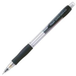 (H-185-SL-B) PILOT PORTAMINAS H-185 SUPERGRIP 0.5 CON GOMA NEGRO