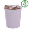 (2001 ML PS) ARCHIVO 2000 PAPELERA ECOGREEN 18 LITROS 240X310MM RECICLADO MALVA PASTEL