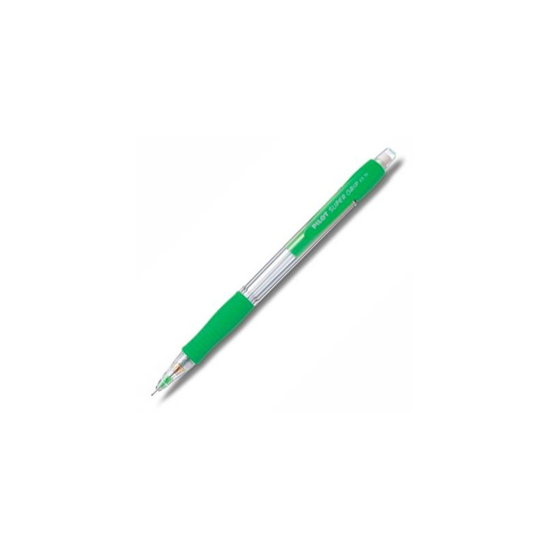 (H-185-SL-SG) PILOT PORTAMINAS H-185 SUPERGRIP 0.5 CON GOMA VERDE CLARO