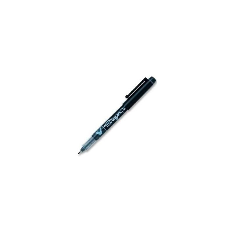 (SW-VSP-B) PILOT ROLLER TINTA LÍQUIDA VSIGN PEN PUNTA DE FIBRA 2.0MM NEGRO