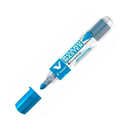 (WBMA-VBM-M-L-BG) PILOT ROTULADOR PIZARRA BLANCA V BOARD MASTER RECARGABLE AZUL