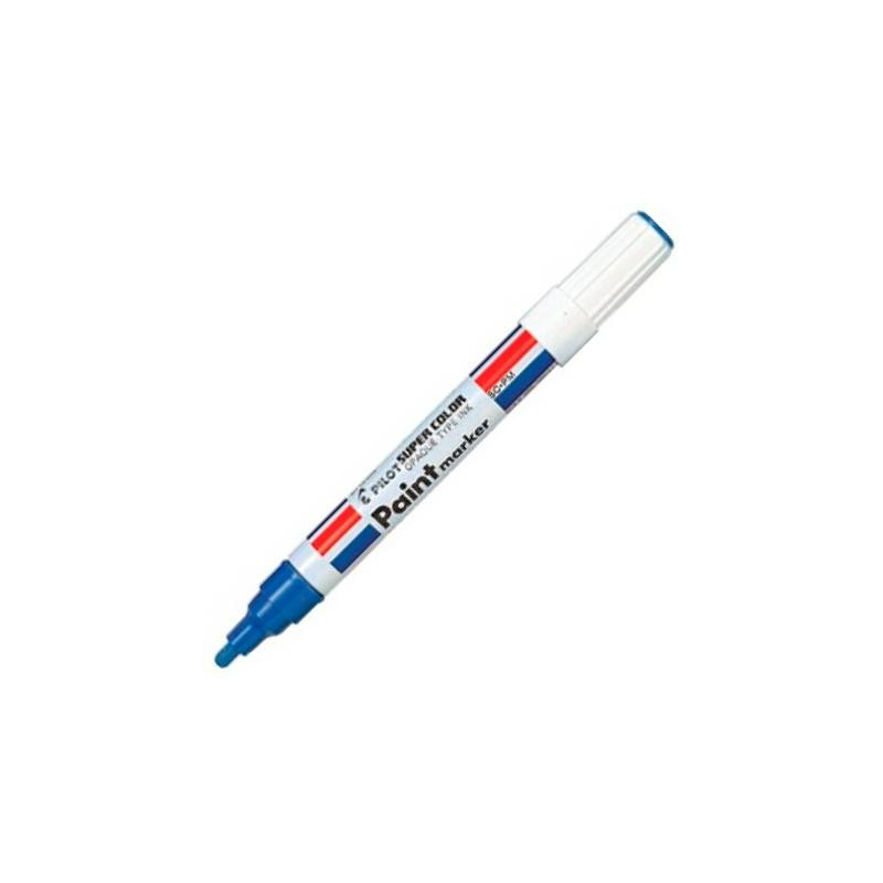 (SC-PM-L) PILOT MARCADOR PERMANENTE SC-PM USO INDUSTRIAL PUNTA REDONDA 4.5MM AZUL