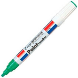 (SC-PM-V) PILOT MARCADOR PERMANENTE SC-PM USO INDUSTRIAL PUNTA REDONDA 4.5MM VERDE