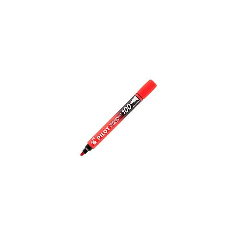 (SCA-100-R) PILOT ROTULADOR PERMANENTE SCA-100 ROJO