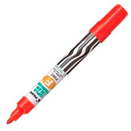 (SCA-F-R) PILOT MARCADOR PERMANENTE SCA-F RECARGABLE ROJO