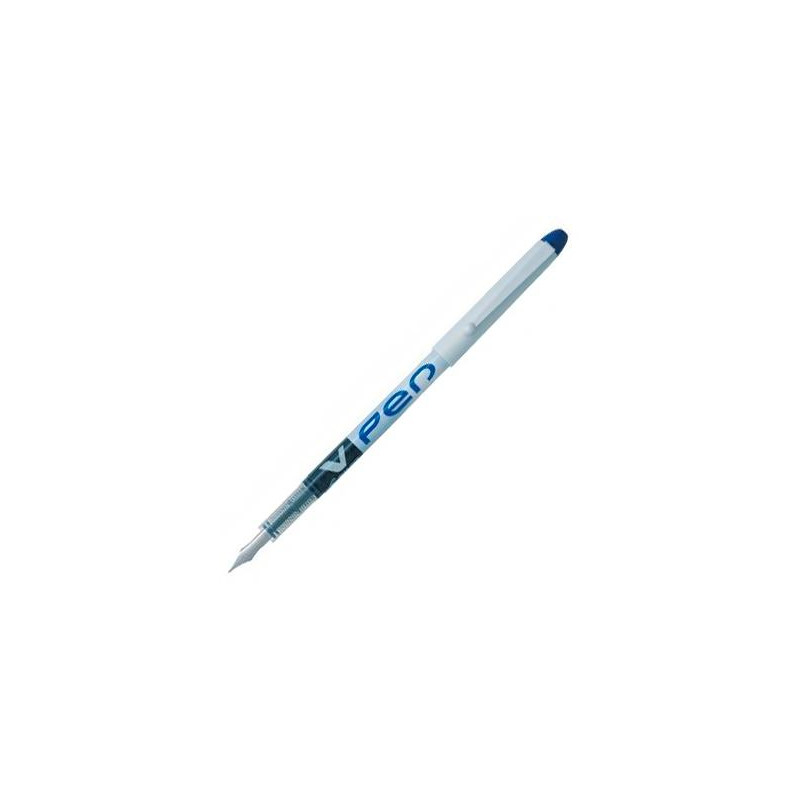 (SVPN-4W-L) PILOT PLUMA DESECHABLE VPEN CUERPO BLANCO AZUL