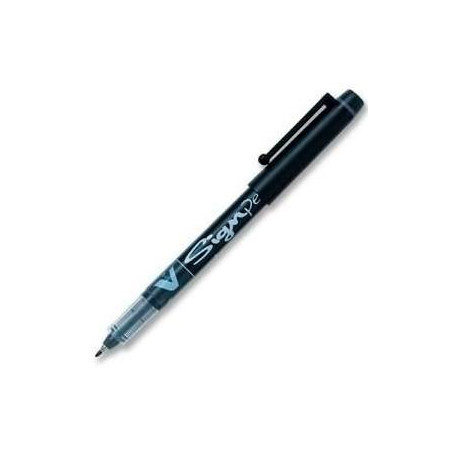 (SW-VSP-B) PILOT ROLLER TINTA LÍQUIDA VSIGN PEN PUNTA DE FIBRA 2.0MM NEGRO