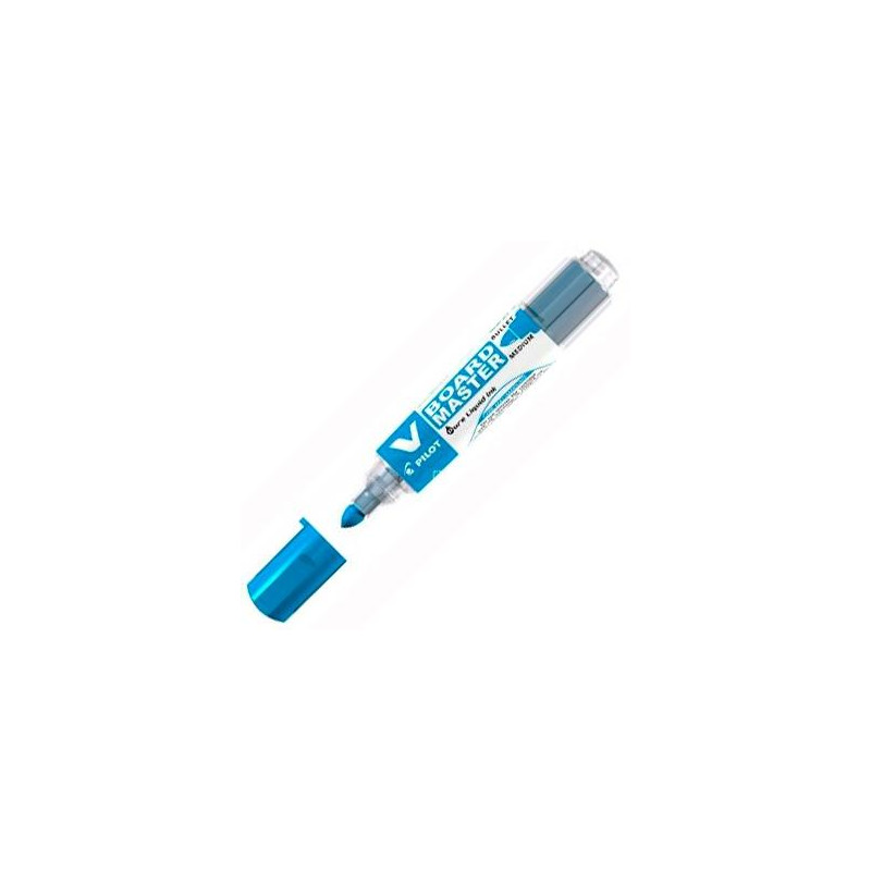 (WBMA-VBM-M-L-BG) PILOT ROTULADOR PIZARRA BLANCA V BOARD MASTER RECARGABLE AZUL