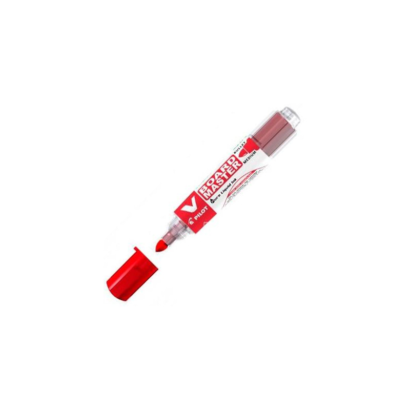 (WBMA-VBM-M-R-BG) PILOT ROTULADOR PIZARRA BLANCA V BOARD MASTER RECARGABLE ROJO