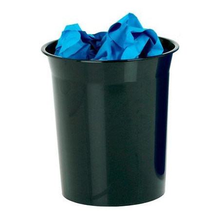 (2002 NE) ARCHIVO 2000 PAPELERA DE PLÁSTICO ARCHIVO 2000 CAPACIDAD 14 LITROS 280X310 MM NEGRO