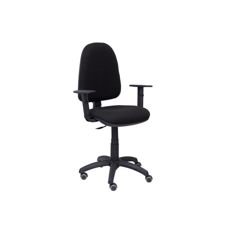 (04CPBALI840B10RP) PIQUERAS Y CRESPO SILLA AYNA REGULABLE C/ BRAZOS REGULABLES RUEDAS PARQUE ASIENTO/RESPALDO TEJIDO BALI NEGRO