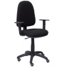 (04CPBALI840B10RP) PIQUERAS Y CRESPO SILLA AYNA REGULABLE C/ BRAZOS REGULABLES RUEDAS PARQUE ASIENTO/RESPALDO TEJIDO BALI NEGRO