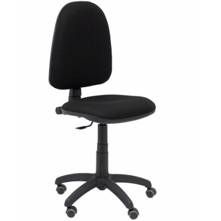 (04CPBALI840RP) PIQUERAS Y CRESPO SILLA AYNA BALI RUEDAS DE PARQUÉ NEGRO