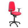 (1017CPBALI350B10) PIQUERAS Y CRESPO SILLA ERGONIMICA SIERRA S BALI ROJO BRAZOS REGULABLES BASE POLIAMIDA NEGRA