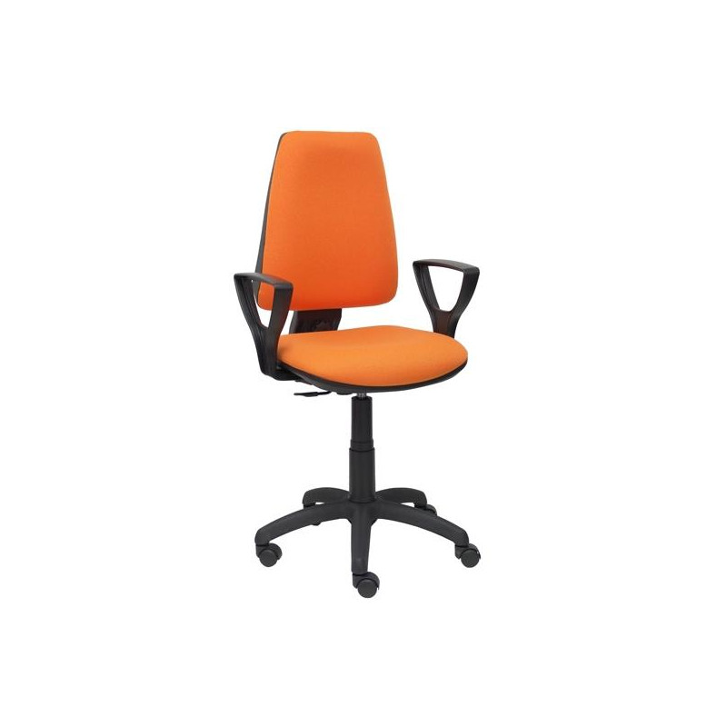 (14CPBALI308BGOLF) PIQUERAS Y CRESPO SILLA ELCHE CP BRAZOS FIJOS TEJIDO BALI NARANJA