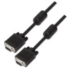 (A113-0071) AISENS CABLE SVGA CON FERRITA  HDB15/M - HDB15/M NEGRO 1