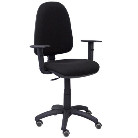 (04CPBALI840B10RP) PIQUERAS Y CRESPO SILLA AYNA REGULABLE C/ BRAZOS REGULABLES RUEDAS PARQUE ASIENTO/RESPALDO TEJIDO BALI NEGRO