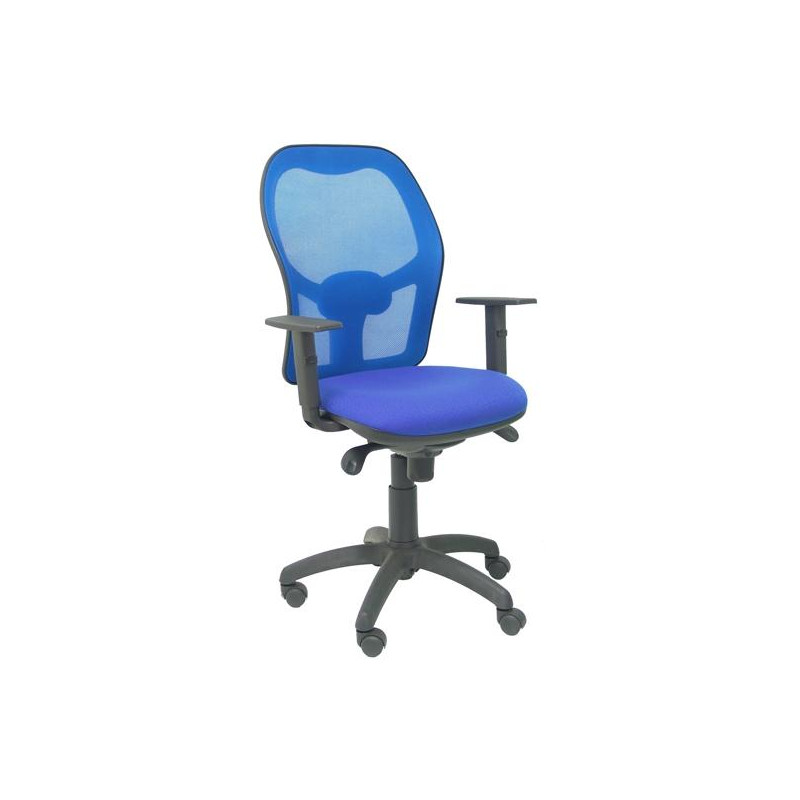 (15SABALI229) PIQUERAS Y CRESPO SILLA JORQUERA MALLA AZUL ASIENTO BALI AZUL