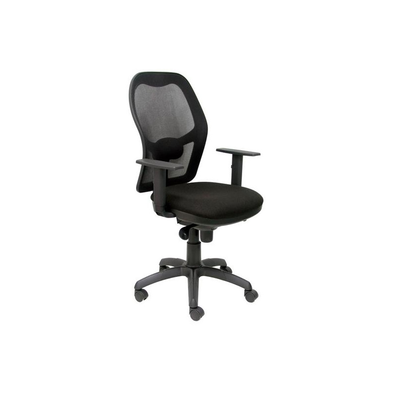 (15SNBALI840) PIQUERAS Y CRESPO SILLA JORQUERA MALLA NEGRA ASIENTO BALI NEGRO