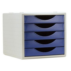 (4005 AZ) ARCHIVO 2000 MÓDULO ARCHIVOTEC 5 CAJONES VÁLIDO PARA FORMATO DIN A4