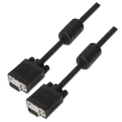 (A113-0072) AISENS CABLE SVGA CON FERRITA  HDB15/M - HDB15/M NEGRO 3