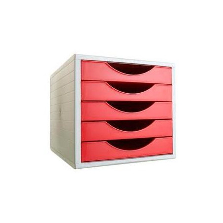 (4005 RJ) ARCHIVO 2000 MÓDULO ARCHIVOTEC 5 CAJONES VÁLIDO PARA FORMATO DIN A4